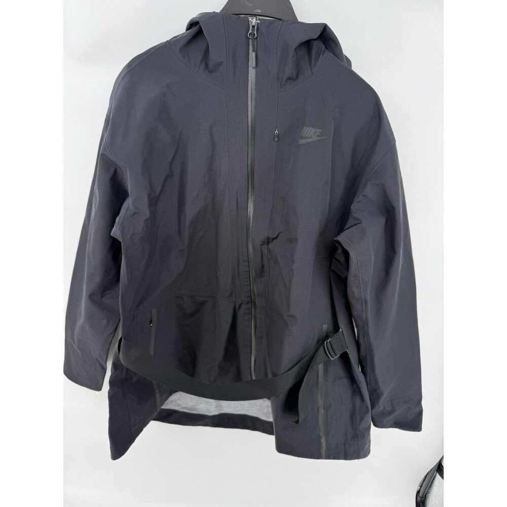 Nike Storm-FIT Jacket Mens Size XL Black Rain ADV Shell Long DM5497-010